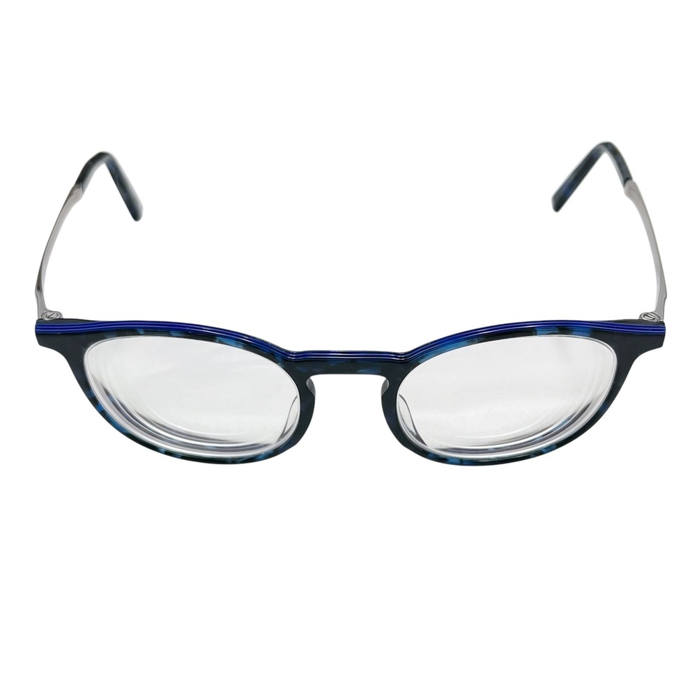 OGA MOREL FRANCE FRAMES EYEGLASSES 51-21-145 101380 BG03 Blue Good